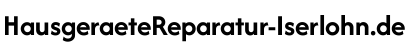 Hausgeräte Reparatur Iserlohn